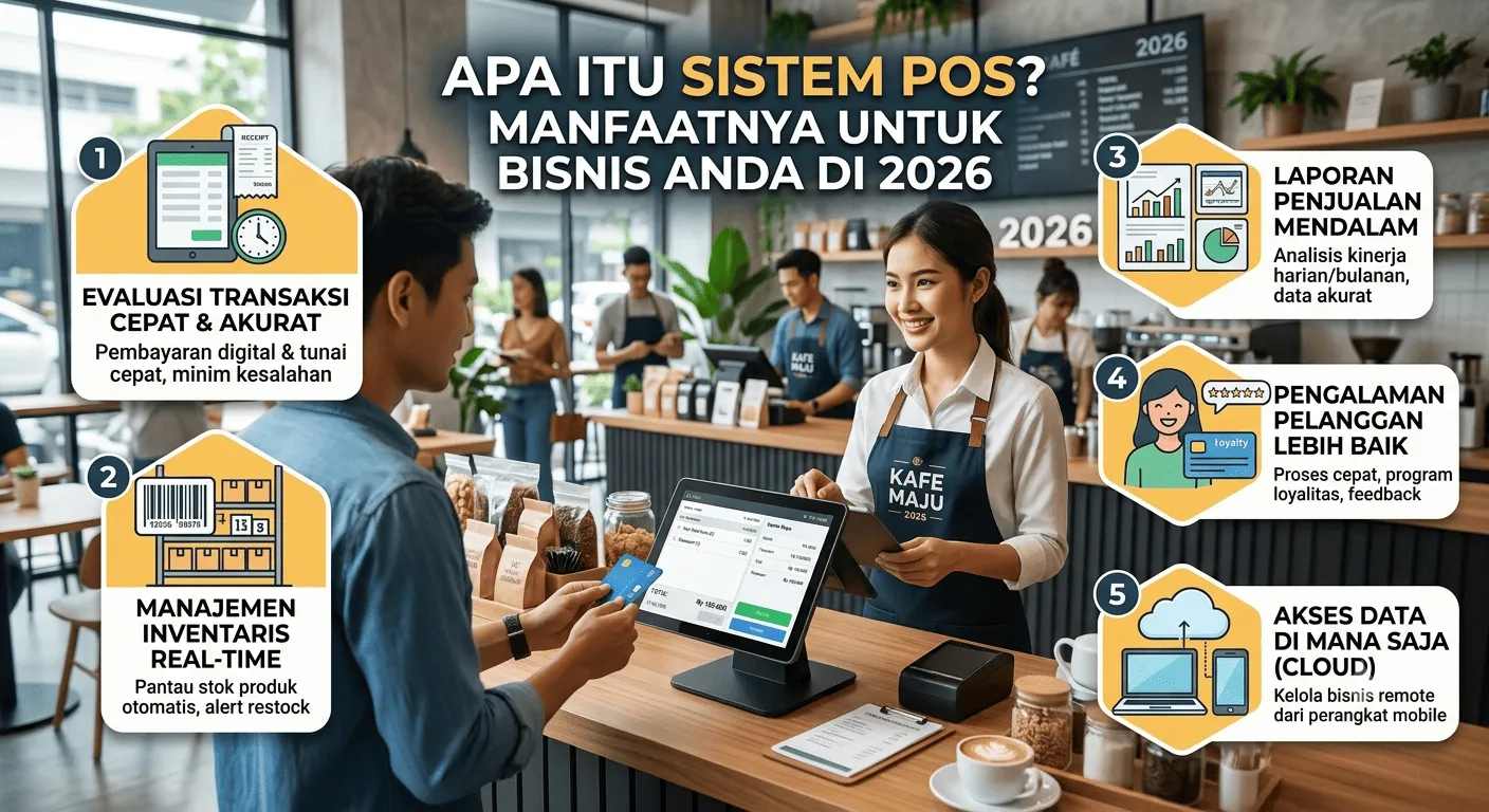Apa Itu Sistem POS? Ini Manfaatnya untuk Bisnis Anda di 2026
